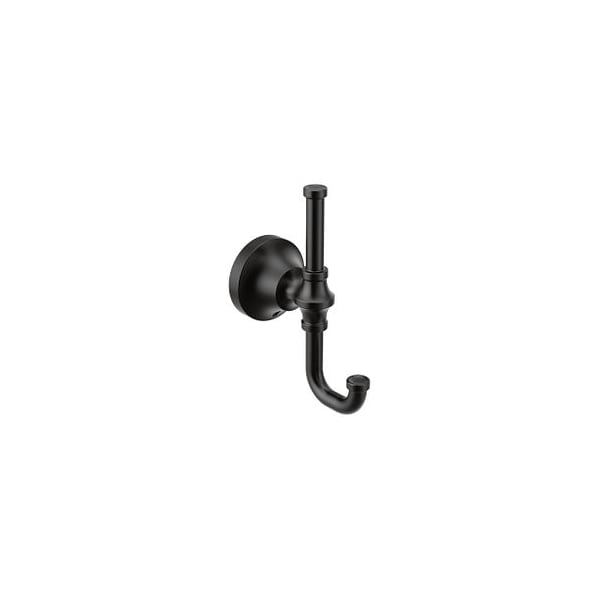 Colinet Double Robe Hook Bl